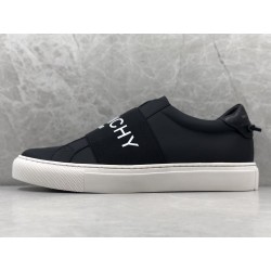 GT Batch Givenchy Paris Strap Sneakers Black