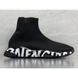 GT Batch Balenciaga Speed Trainer LT Grafitti Black