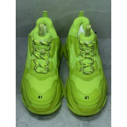 GT Batch Balenciaga Triple S Clear Sole Fluo Yellow