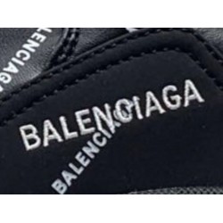 GT Batch Balenciaga Triple S All Over Logo Black