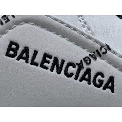 GT Batch Balenciaga Triple S All Over Logo White
