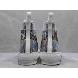 GT Dior B23 x Alex Foxton Print Hi Top Sneaker