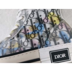 GT Dior B23 x Alex Foxton Print Hi Top Sneaker