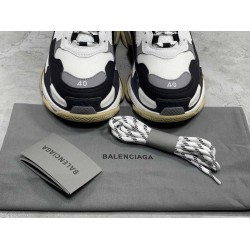 GT Batch Balenciaga Triple S White Grey Black