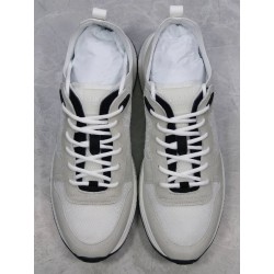 GT Dior B25 Oblique Canvas and Suede Sneaker White