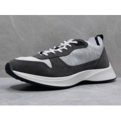 GT Dior B25 Oblique Canvas and Suede Sneaker Gray