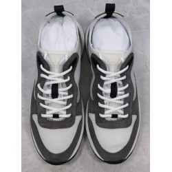 GT Dior B25 Oblique Canvas and Suede Sneaker Gray