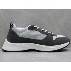 GT Dior B25 Oblique Canvas and Suede Sneaker Gray