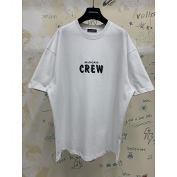 Balenciaga CREW Large Fit Tee White