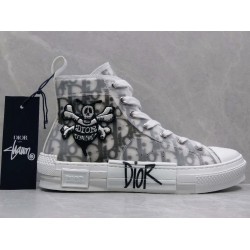 GT Dior B23 x Stussy Hi Top Sneaker