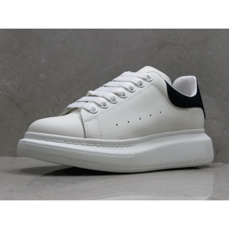 GT Alexander McQueen Oversized Sneaker White Black Suede - Allkicks247