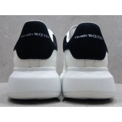 GT Alexander McQueen Oversized Sneaker White Black Suede