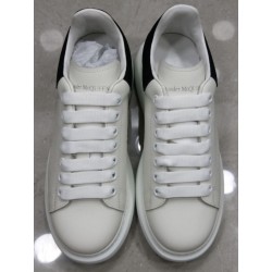 GT Alexander McQueen Oversized Sneaker White Black Suede