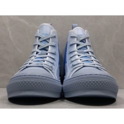 GT Dior B23 x Daniel Arsham High-Top Sneakers Light Blue Dior Oblique