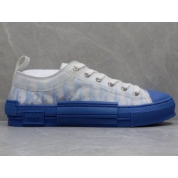 GT Dior B23 LowTop Sneakers White Blue
