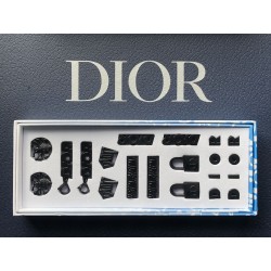 GT Dior and Shawn Sneaker Charms Matt Black