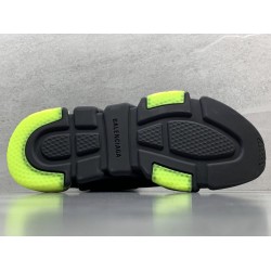 GT Balenciaga Speed Trainer Clear Sole Black Yellow Fluo