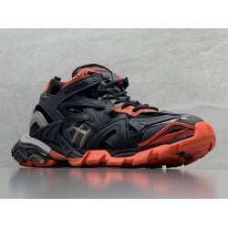 GT Balenciaga Track 2.0 Dark Gray Orange