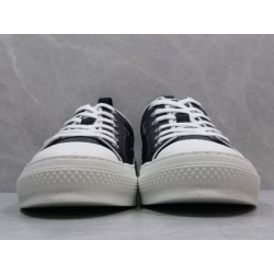 GT B23 Low Top Sneaker Black and White Dior Oblique