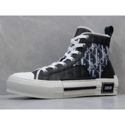 GT B23 Hi Top Sneaker Black and White Dior Oblique