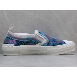 GT B23 Slip On Sneaker Multicolour DIOR AND SHAWN Jacquard Mesh