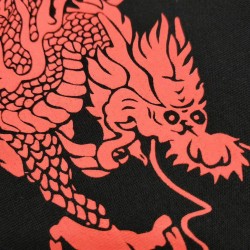 Supreme Dragon Black Tee